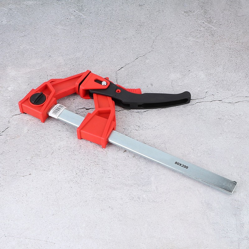Woodworking Heavy Duty Ratchet F Clamp Adjustable Fixing Bar Clips