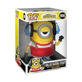 Funko Pop! Movies: Minions: The Rise of Gru - Roller Skating Stuart 10", Multicolor