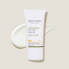 Marienmay 마리엔메이 비건 시카 수딩 선크림 SPF50+ PA++++ 50ml Marienmay Vegan Cica Soothing Sunscreen SPF50+ PA++++ 50ml