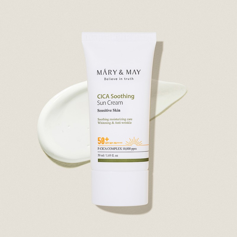 Marienmay 마리엔메이 비건 시카 수딩 선크림 SPF50+ PA++++ 50ml Marienmay