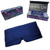 Millie & Boo Silk Sleep Mask - 100% Pure Organic Mulberry, 22 Momme Silk Eye Mask, Adjustable and Comfortable Fit for Men and Women, Luxury Eye Mask for Sleeping with Gift Box (Navy)