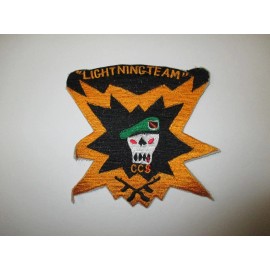 b5892 US Army Vietnam Special Forces SF Lightning Team CCS IR38F