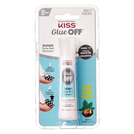 Kiss Glue Off Instant False Nail Remover 0.45 Ounce (Pack of 2)