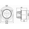 HELLA 2NE 011 172-081 Rear Fog Light - LED -
