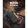DUGRAFT Credit Card Holder RFID Blocker Card Case Automatic Pop-Up
