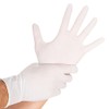 FRANZ MENSCH Hygostar Safe Virus Examination Gloves, Nitrile, Cardboard, White,