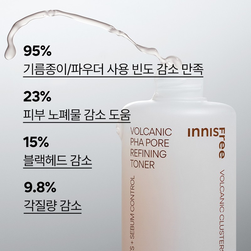 Innisfree Super Volcanic PHA Pore Refining Toner 170ml, 2 count