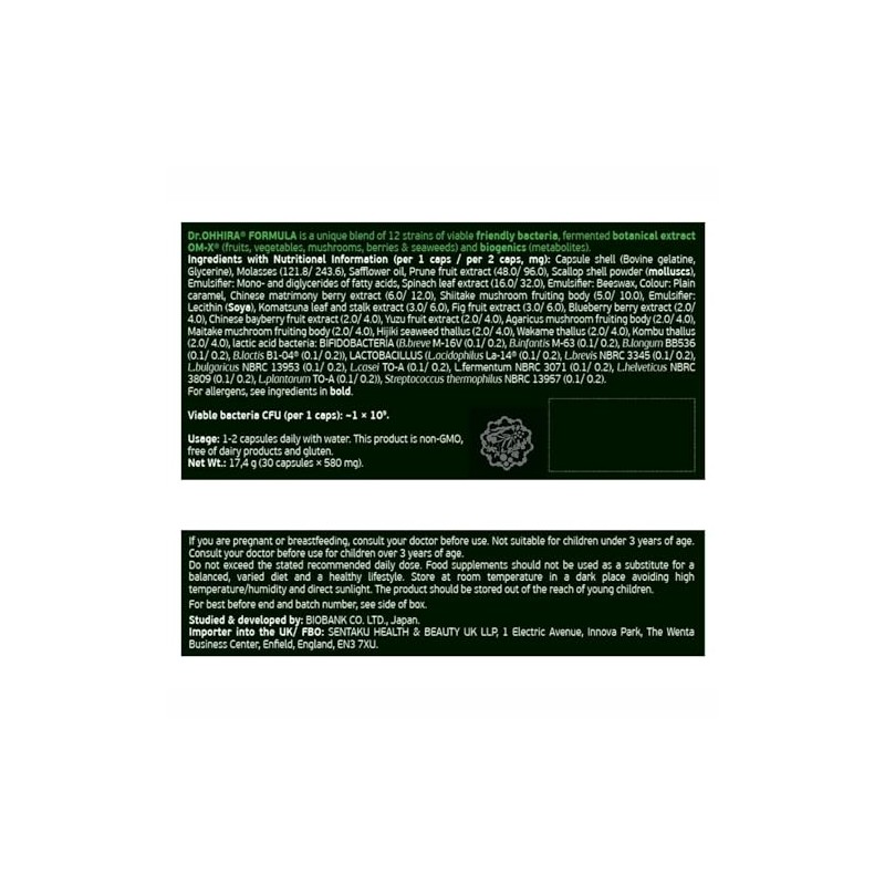 Non-Vegan Live Bacterial Cultures, 30 Capsules