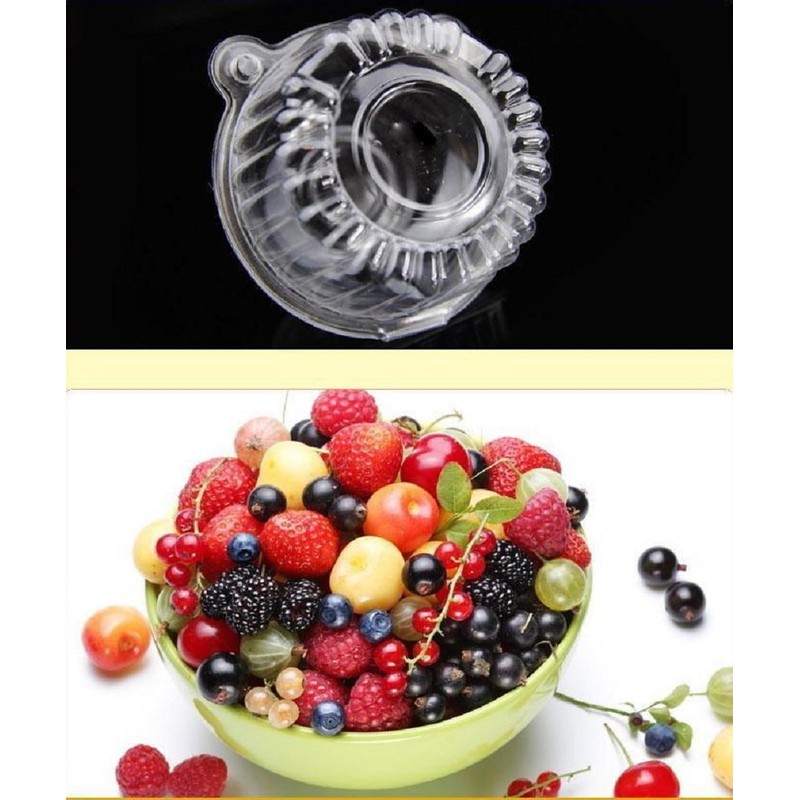 Xshelley 100 pieces PE Material Plastic Single Individual Cupcake Muffin