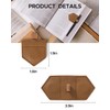 Magnetic Leather Bookmarks with Pen Holder Vegan Leather Book Marks