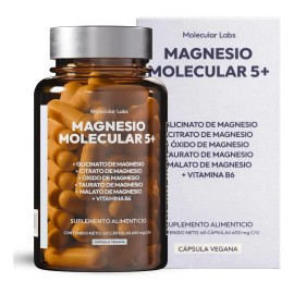 Molecular Labs Magnesio Cápsulas 600 Vitamina Tipos