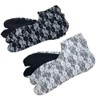 MiAn 2 Color Set, Double Lace Tabi Socks, Floral Pattern,
