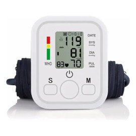 Tensimetro Electrnico Estilo De Brazo Inteligente Blanco                                                                                              