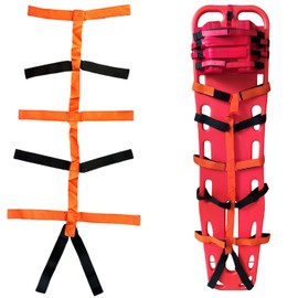 Arnes Inmovilizador Sujetador Para Camilla Tipo Araña Adulto Vendaje de Fijación Espinal de Inmovilización de Seguridad.