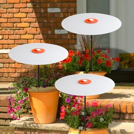 GFYYBKJ 3 Pack Plants Shade Cover for Outdoor Plants, 65% Sunblock Shade Cloth Outdoor, Garden Shade Disk Umbrella, Sun Shade for Plants, Prefect for Your Garden, Potted Plant, Live Plant Outdoor