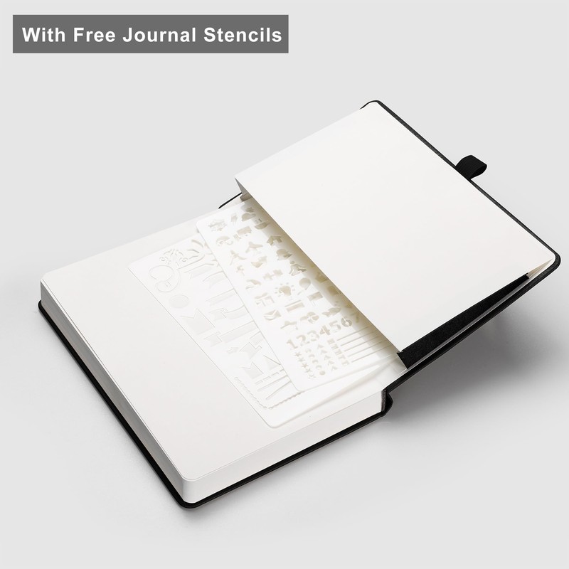 RETTACY A5 Bullet Dot Grid - Dotted Notebook With 320