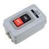 uxcell ON OFF Power Push Button Control Switch Box 30A