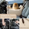 Lesure Small Dog Car Seat for Small Dogs - Dog