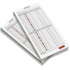 Whist score pads/scoring cards (twin pack - 100 sheets)