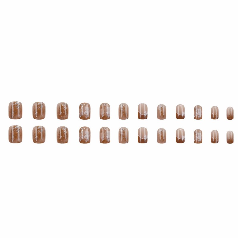 Nail Tip, Short, Medium, 24 Pieces, False Nails, Nail Tip,