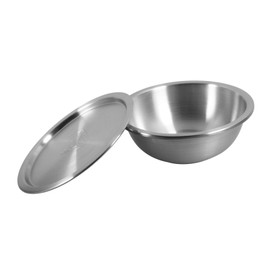 Generic 1 Set Stainless Steel Soup Pot Deep Washing Basin for Kitchen Versatile Bowls for Salad Fruit and Vegetable Prep Easy to Clean Lightweight Stackable Design for Indoor Outdoor Use