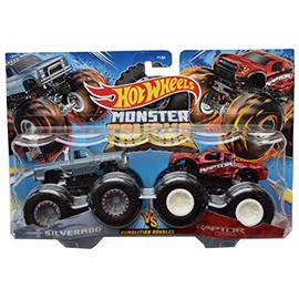 Hot Wheels Monster Trucks Silverado VS F 150 Raptor