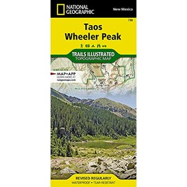 Taos, Wheeler Peak (National Geographic Trails Illustrated Map (730))