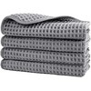 POLYTE Toalla facial de microfibra sin pelusas, 33.02 x 33.02
