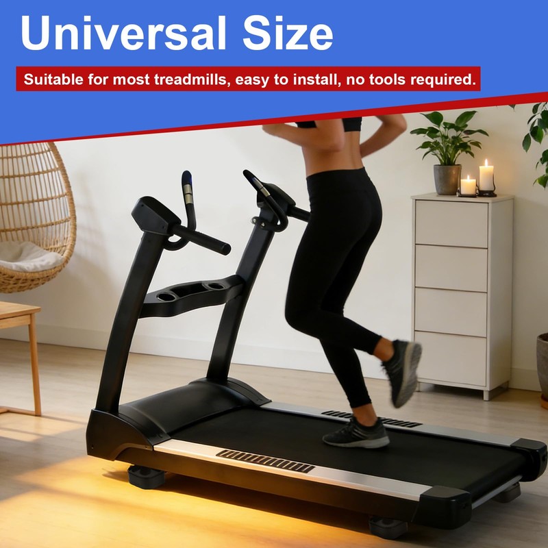 Penitue 4pcs Treadmill Incline Riser Blocks, Walking Stackable Height Adjustable