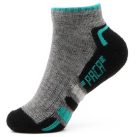 Nootkas Alpaca Wool Cushioned Sport Sock - Turquoise S/M (1 pair)