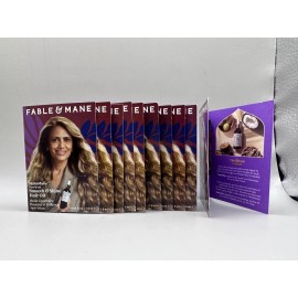 Fable & Mane LOT OF 20 FABLE & MANE SMOOTH&SHINE HAIR OIL 1.5ML*20