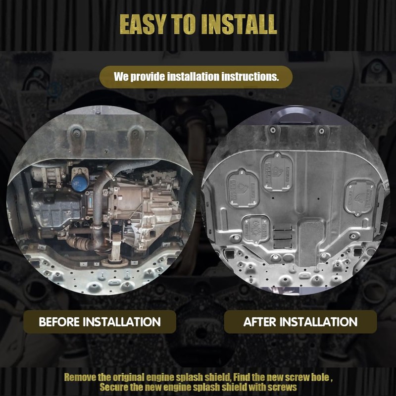 Engine Splash Shield Fit for Kia Optima 2016-2020 Engine Case