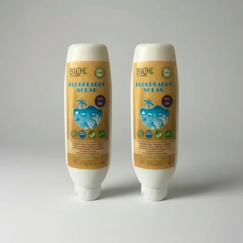 Bloqueador Solar 100%orgánico Protector Biodegradable Spf50