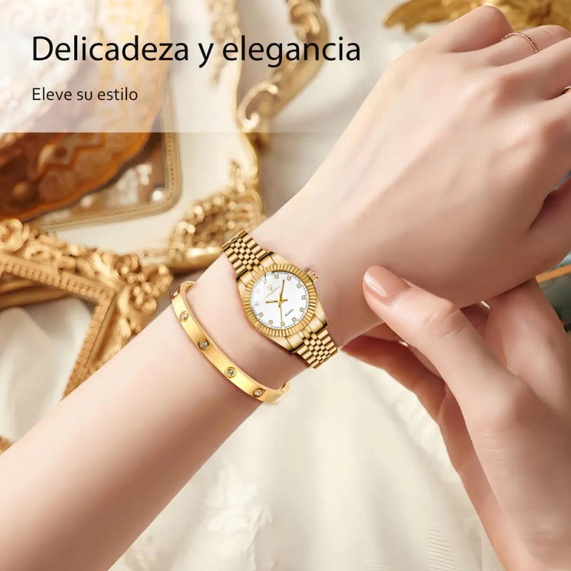 Reloj Mujer Regalo Ben Nevis Elegante Moda Originales Cuarzo Acero