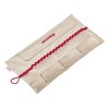 senseBag Rollmäppchen Eco creme, nachhaltige praktische Mappe aus 100% recyceltem