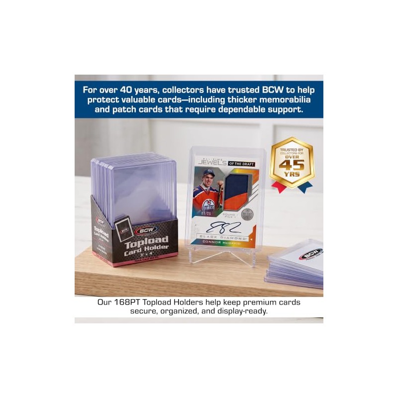 Thick Card Topload Holder - 168 PT.