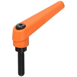 TRUSCO TCMR832 Clamp Lever Male Thread M8 Thread Length 12.6 inches (32 mm)