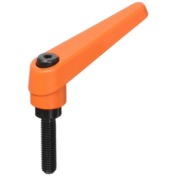 TRUSCO TCMR832 Clamp Lever Male Thread M8 Thread Length 12.6