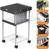 Grill Table Cart for Weber 22 inch Kettle 18in Charcoal