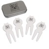 Azeeda 'Quokka Head' Golf Divot Tool/Repair Fork Gift Set (GO00049188)