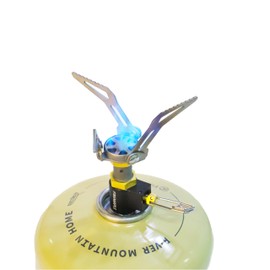 Fire-Maple FMS-300T Ultralight Titanium Backpack Camping Gas Stove 2600W Bags Backpack Stove Camping Stove Foldable Burner Outdoor Trekking Hiking Fishing Orange