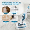 Replacement Steam Mop Pads, 5 Pack Microfiber Steam Mop Pads