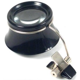 FindingKing 4X Clip On Eye Loupe Magnifier Magnifying Clockmakers Optical Tool Jewelers