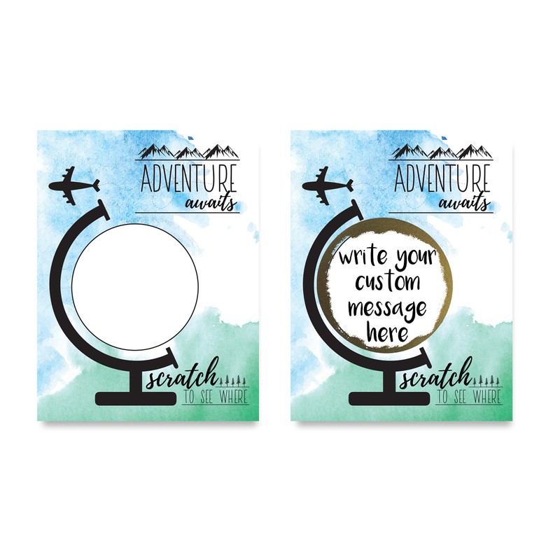 Make Your Own DIY Scratch Off ScratchNotes 20 Pack 3x4