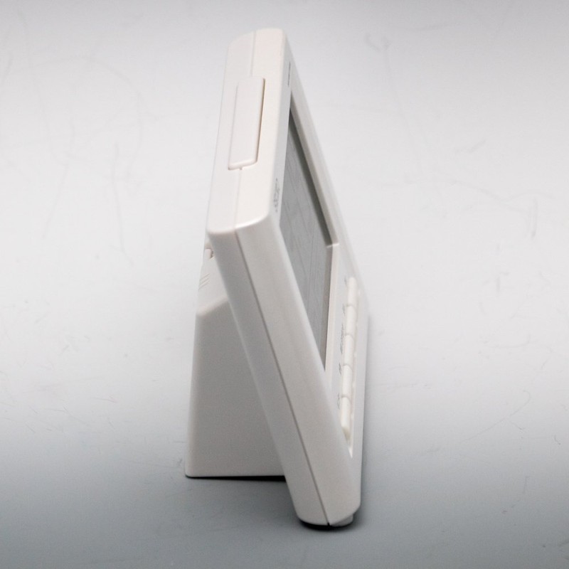 セイコー クロック 目覚まし時計 快適環境NAVI 電波 デジタル カレンダー 温度 湿度 表示