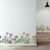 Wildflower Wall Stencil Templates 30 x 30cm Reusable Floral Stencils