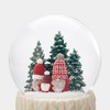Things REMEMEBRED Engraved Plaid Gnome Trio Snow Globe (Free Customization)