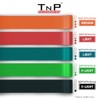 TnP Resistance Bands, Skin-Friendly Resistance Fitness Exercise Loop Bands with