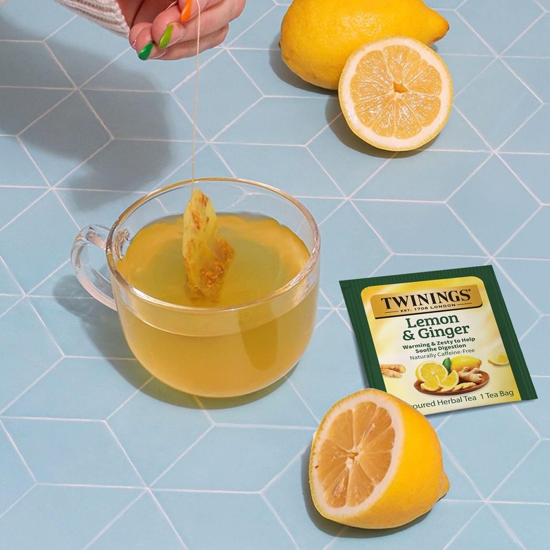 Twinings Fruity Herbal Assorted Caffeine Free Tea Bag Sampler (Pack