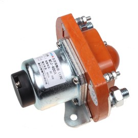 JZGRDN Main Contactor Solenoid Metal Plastic MZJ-400A Compatible with 48V 400A Golf Cart Solenoids